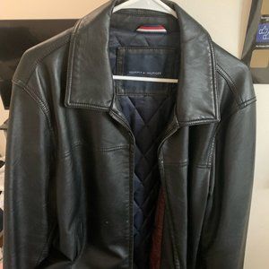 Insulated Tommy Hilfiger Leather Jacket
